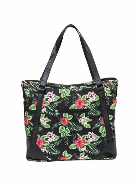 Meatfly Meatfly női táska Insanity Tropical Black | Fekete | Térfogat 11 L