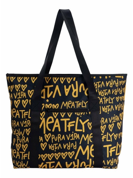 Meatfly Meatfly strandtáska X Pura Vida Skye Yellow/Black | Sárga | Méret
