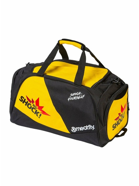 Meatfly Meatfly utazótáska Rocky Nagy Sokk | Fekete | Térfogat 30 L