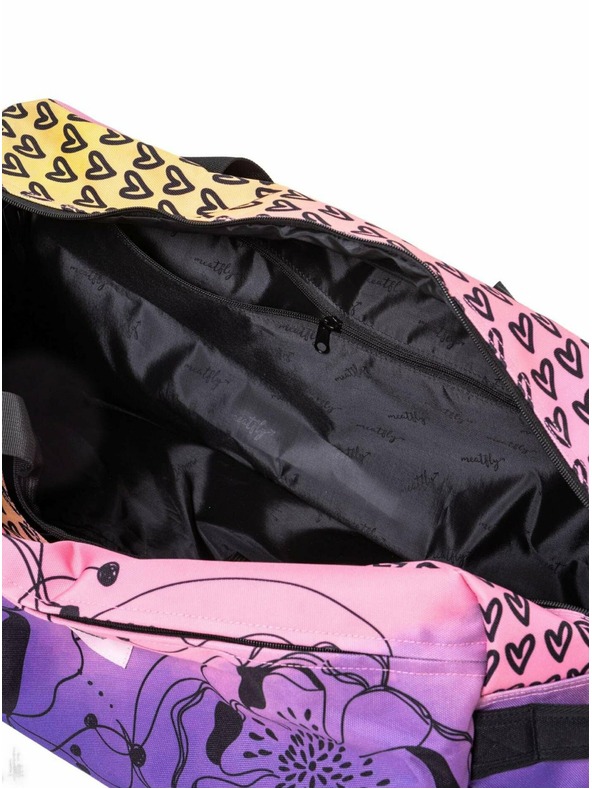 Meatfly Meatfly utazótáska Gail Barack Virágok 42 L | Rózsaszín | Térfogat 42 L