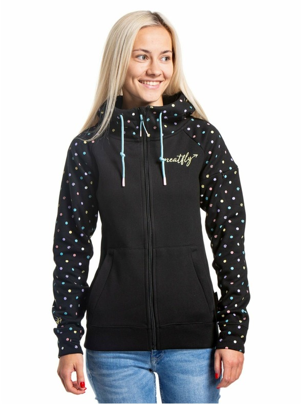 Meatfly Meatfly női technikai pulóver Alisha Poros Pöttyös Szín | Pöttyök | Méret