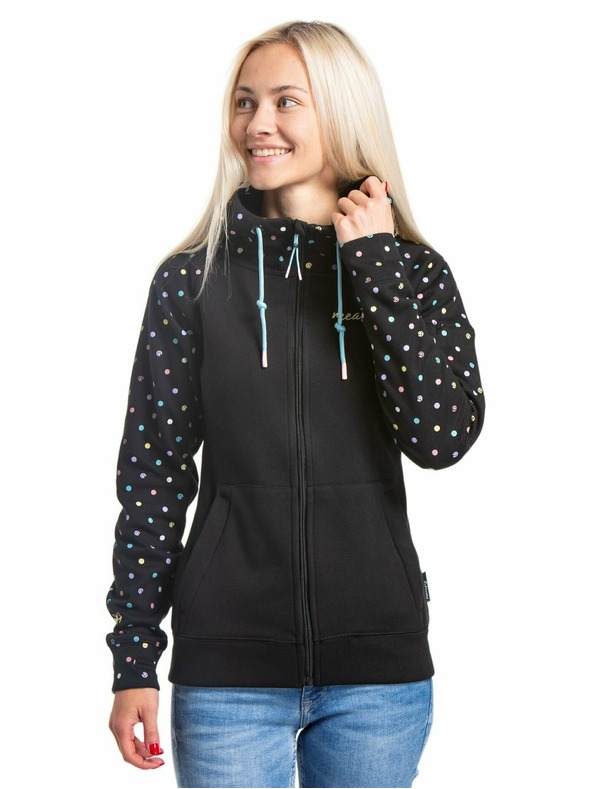 Meatfly Meatfly női technikai pulóver Alisha Poros Pöttyös Szín | Pöttyök | Méret