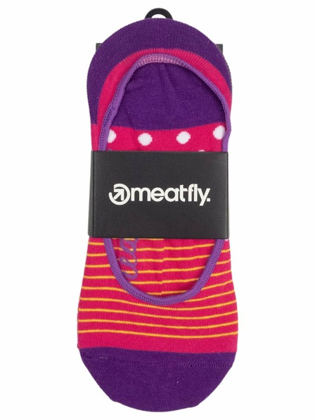 Meatfly Meatfly zokni Low Socks Triple Pack Sárga Csíkos | Sárga | Méret