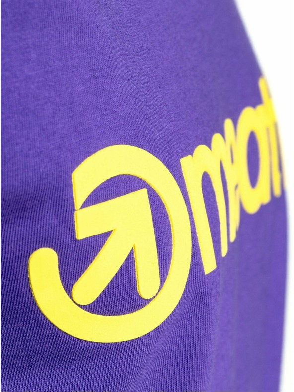 Meatfly Meatfly férfi póló Joe Violet | Lila | Méret S | 100% pamut