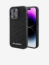 Karl Lagerfeld PU Steppelt Minta Hátlap iPhone 15 Pro Max Black Karl Lagerfeld