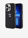 Karl Lagerfeld IML Ikonik MagSafe Hátlap iPhone 15 Pro Black Karl Lagerfeld