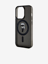 Karl Lagerfeld IML Ikonik MagSafe Hátlap iPhone 15 Pro Black Karl Lagerfeld