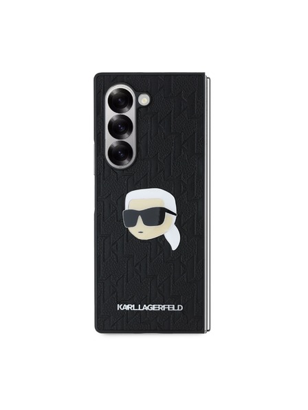 Karl Lagerfeld Karl Lagerfeld PU Saffiano Monogram Karl Head Hátlap Samsung Galaxy Z Fold 6 Black