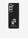 Karl Lagerfeld Karl Lagerfeld PU Saffiano Karl and Choupette NFT Hátlap Samsung Galaxy Z Fold 5 Black