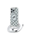 Karl Lagerfeld Karl Lagerfeld IML Monogram Crossbody K&CH Heads MagSafe Hátlap iPhone 14 Pro Max Transparent
