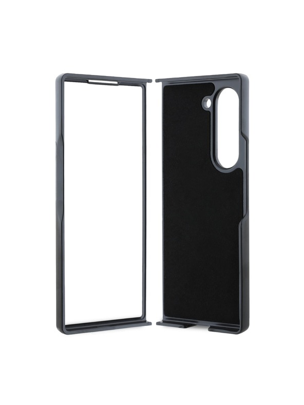 Karl Lagerfeld Karl Lagerfeld PU Saffiano Karl és Choupette Hátlap Samsung Galaxy Z Fold 6 Fekete