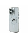 Karl Lagerfeld Karl Lagerfeld IML K&CH Fejek Fém Keret MagSafe Hátlap iPhone 16 Pro Átlátszó