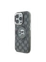 Karl Lagerfeld Karl Lagerfeld IML Monogram K&CH Fejek MagSafe Hátlap iPhone 16 Pro Max Fekete