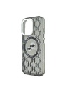 Karl Lagerfeld Karl Lagerfeld IML Monogram K&CH Fejek MagSafe Hátlap iPhone 16 Pro Max Fekete