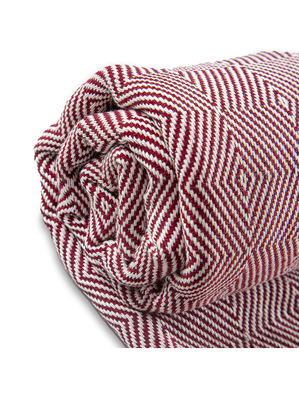 Balkanova Pamut fürdőlepedő és törölköző Portokala XI - rubinvörös szett