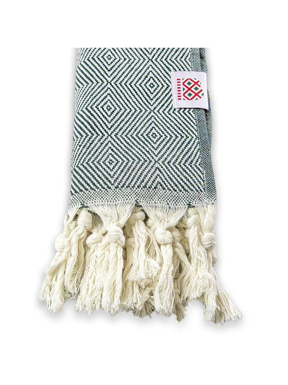 Balkanova Portokala XII Pamut törölköző és törölköző szett - Smaragdzöld