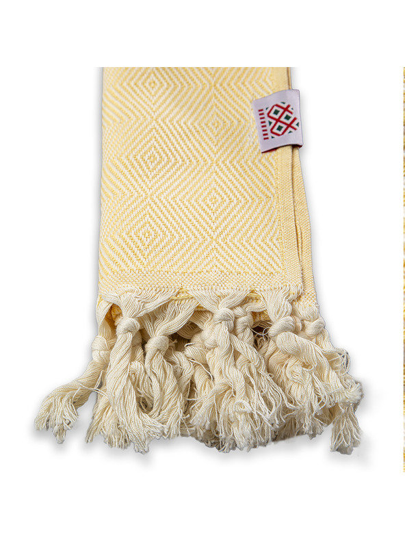 Balkanova Portokala pamut fürdőlepedő és törölköző szett - citromsárga