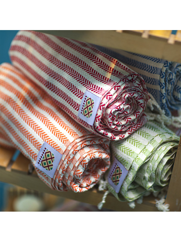 Balkanova Pamut törölköző és törölköző Portokala VI - sárga szett