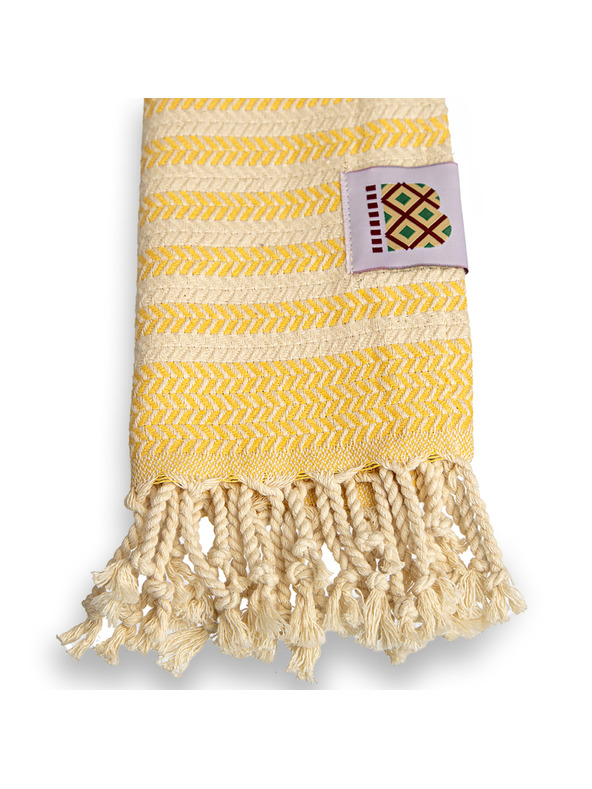 Balkanova Pamut törölköző és törölköző Portokala VI - sárga szett