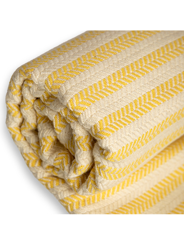Balkanova Pamut törölköző és törölköző Portokala VI - sárga szett
