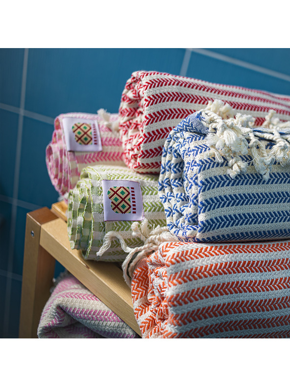 Balkanova Pamut törölköző és törölköző Portokala VI - sárga szett