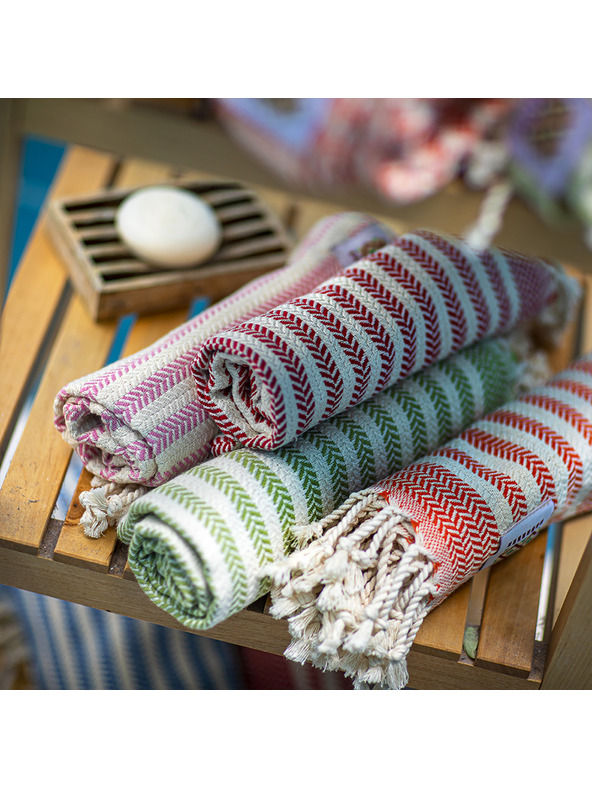 Balkanova Pamut törölköző és törölköző Portokala VI - sárga szett