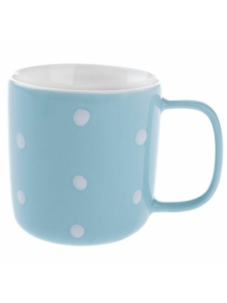 Casa de Engel Porcelán bögre, kék zarándokokkal, 370ml, 6/36