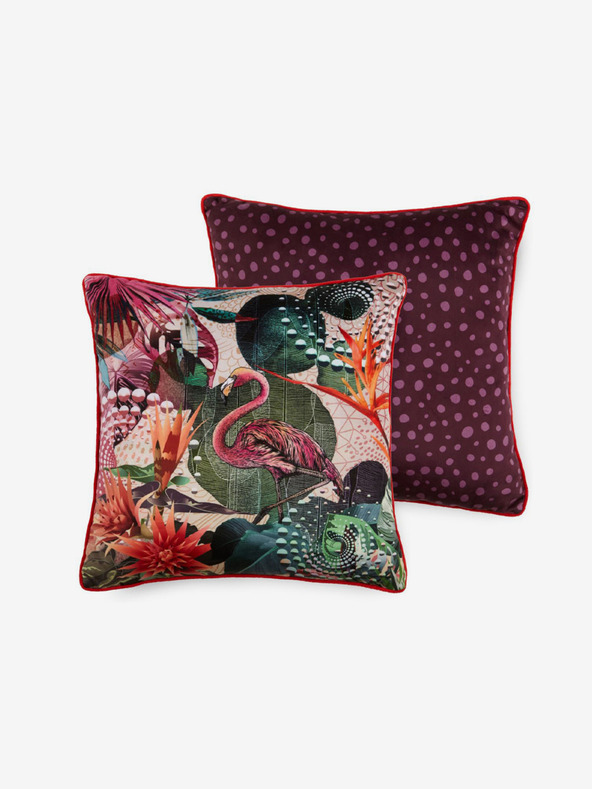 Hip Bedding Lila mintás fordítható párna Hip Bedding Sirke töltettel