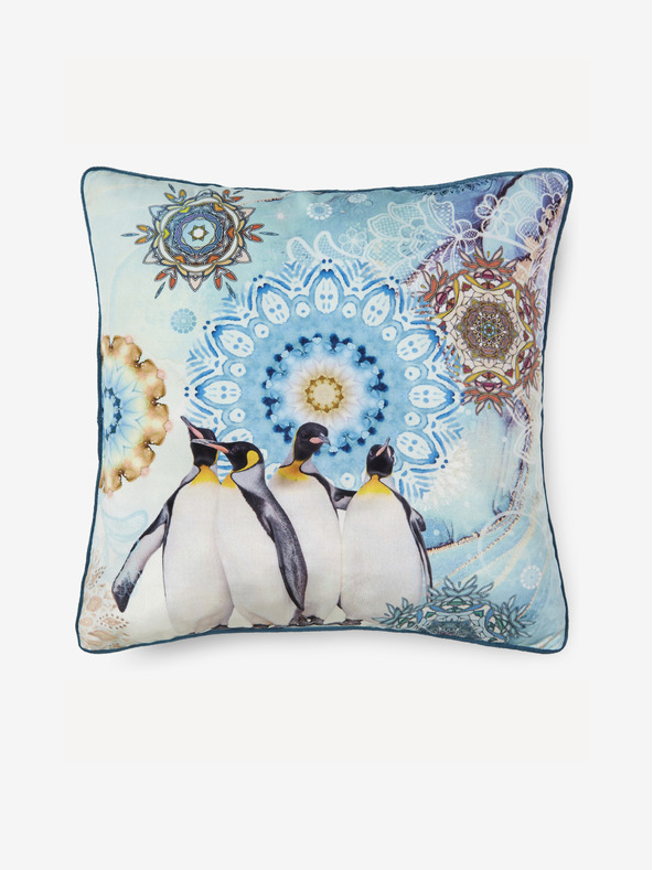 Hip Bedding 48 cm - Világoskék mintás, fordítható párna Home Hip Pinga