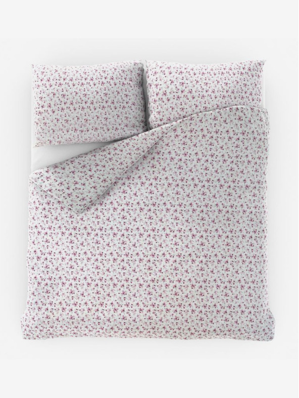 Kvalitex Francia pamut ágynemű Provence Collection 240x200, 70x90cm Violeta lila Qualitex Violeta lila Qualitex