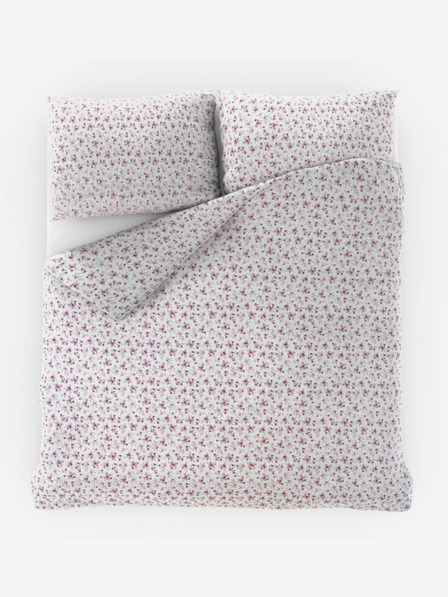 Kvalitex Francia pamut ágynemű Provence Collection 240x200, 70x90cm Violeta lila Qualitex Violeta lila Qualitex