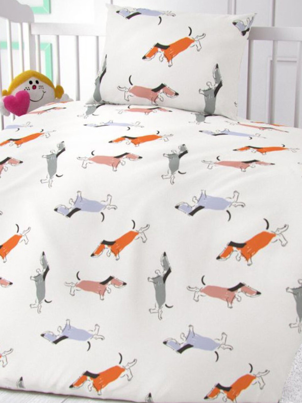 Kvalitex Pamut bölcsőágynemű Doggy