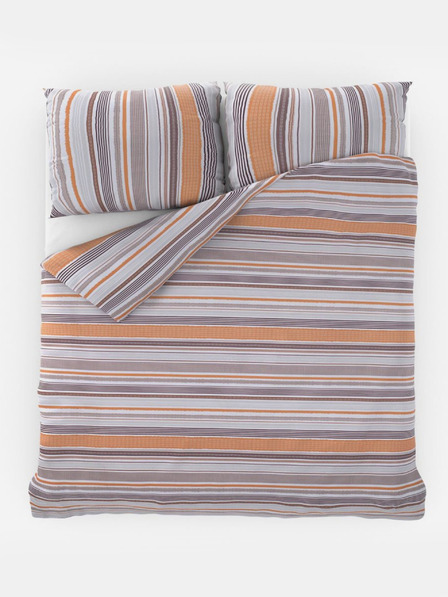 Kvalitex Francia pamut ágynemű 220x200, 70x90cm VENTA bézs