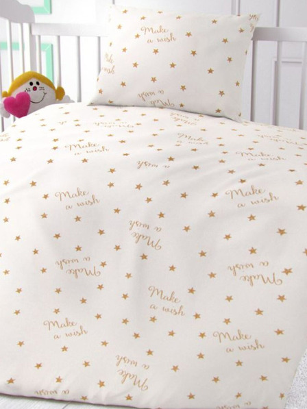 Kvalitex Pamut bölcsőágynemű Stars