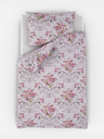 Kvalitex Francia pamut ágynemű PROVENCE COLLECTION 240x200, 70x90cm CLER rózsaszínű