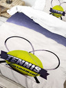 Kvalitex 3D ágynemű 140x200, 70x90cm Tennis