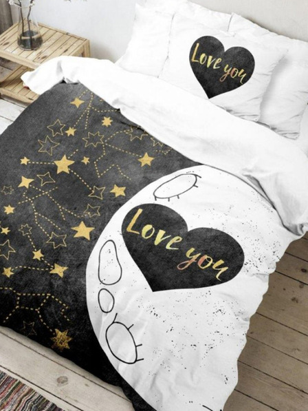 Kvalitex 3D ágynemű, 140x200, 70x90cm Szerelem