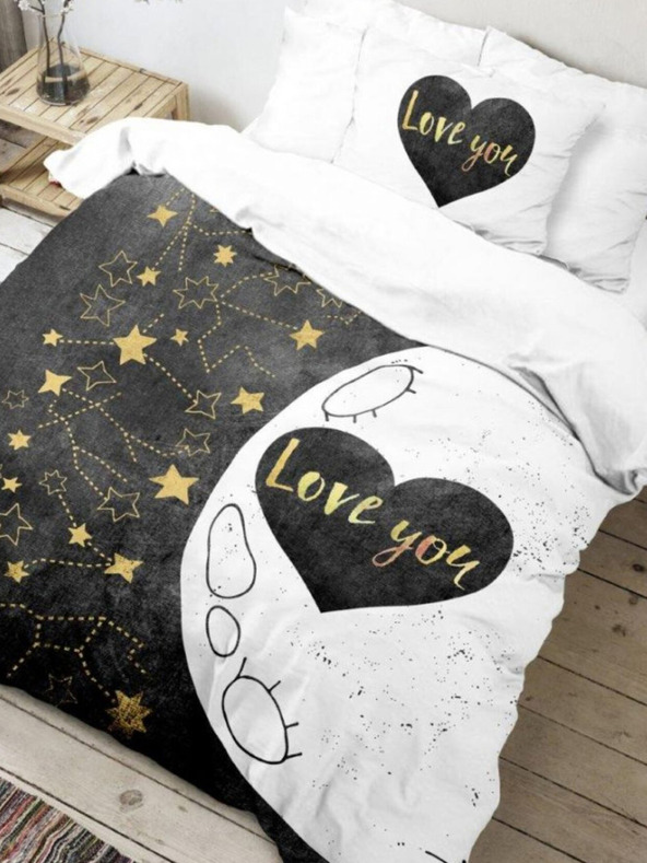 Kvalitex 3D ágynemű, 140x200, 70x90cm Szerelem