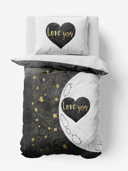 Kvalitex 3D ágynemű, 140x200, 70x90cm Szerelem