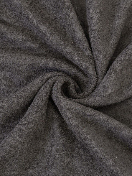 Kvalitex Frottír lepedő 200x200cm sötétszürke Kvalitex