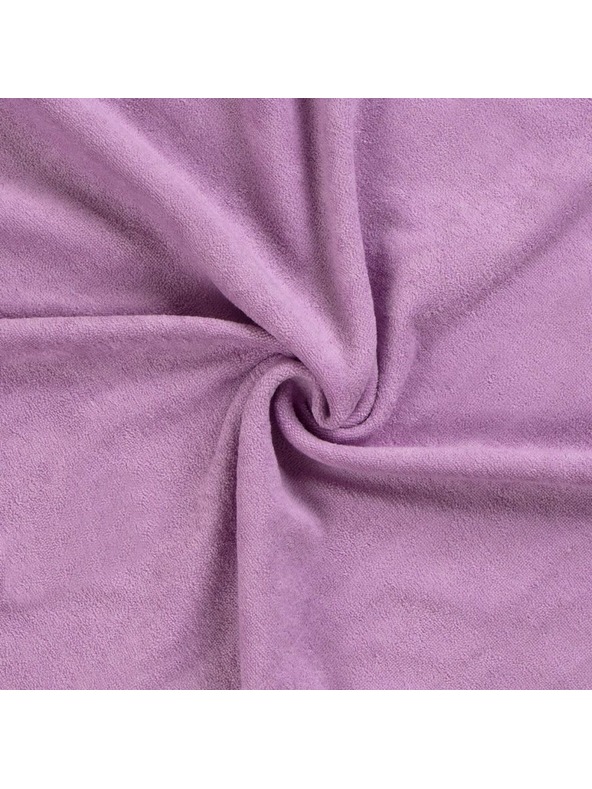 Kvalitex Frottír egyszemélyes lepedő 120x200cm világos lila Kvalitex