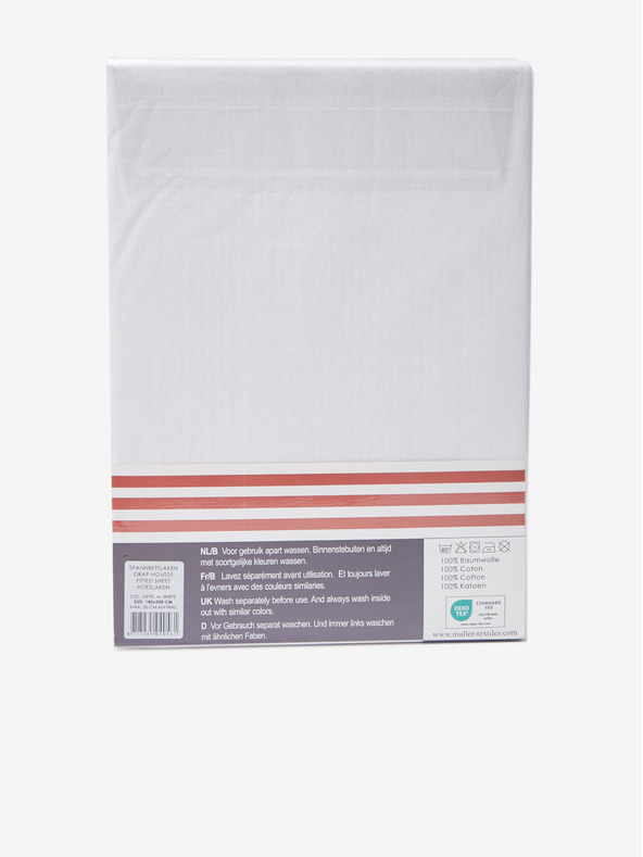 Good Morning 140 x 200 cm - Good Morning fehér sztreccs lepedő