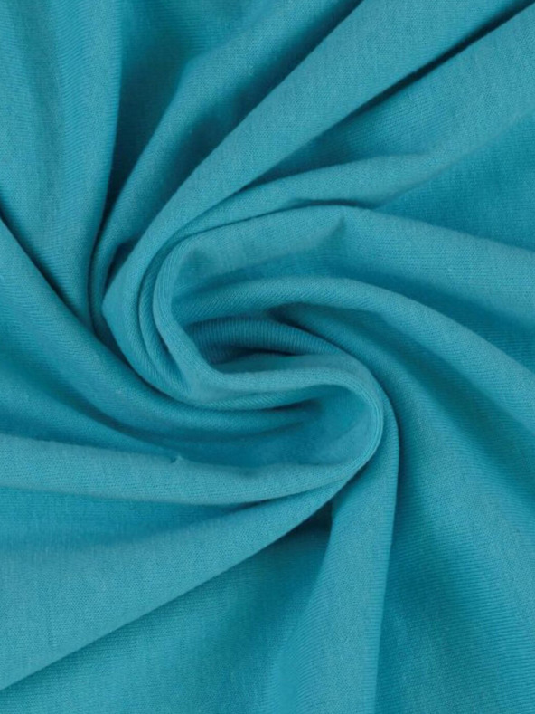 Kvalitex Jersey franciaágynemű 220x200cm türkizkék