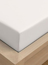 Kvalitex Jersey lepedő lycra-val 180x200cm fehér Kvalitex
