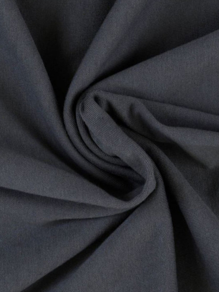 Kvalitex Jersey lepedő dupla ágyhoz 220x200cm sötétszürke