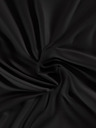 Kvalitex Szatén lepedő Luxury Collection 220x200cm fekete Kvalitex