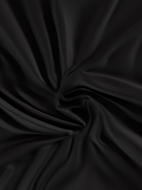 Kvalitex Szatén lepedő Luxury Collection 200x200cm fekete Kvalitex