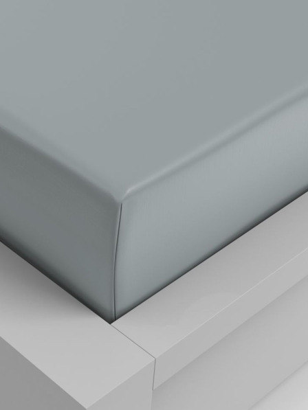 Kvalitex Stretch viszkóz lepedő 120x200cm világoszöld