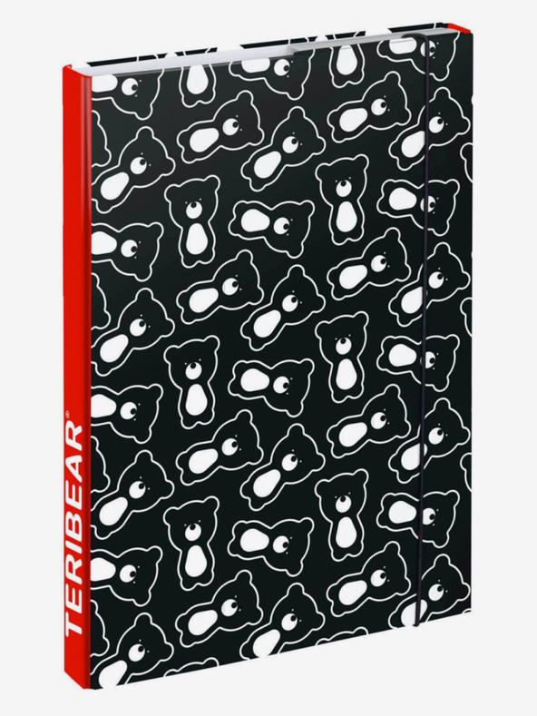 BAAGL  Fekete iskolai füzetborító A4 Teribear Baagl