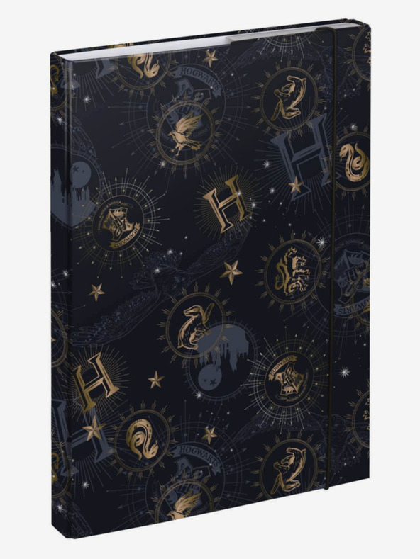 BAAGL  Fekete iskolai füzetborítók A4 Harry Potter Roxfort Baagl